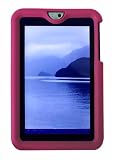 Silicone Case for Toshiba Thrive 10in Android Tablet - Bobj protective cover - Rockin039 Raspberry on sale