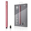 elago Stylus Hexa for iPhone 5/4S/3GS, iPad and Galaxy -World First Replaceable Tip (Extra Rubber Tip included) - Red Pink
