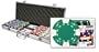 Texas Hold'em 500 PC Ace King Design 11.5g clay composite
poker chip set