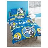 Clone Wars Duvet Twin Bed and Pillowcase Set