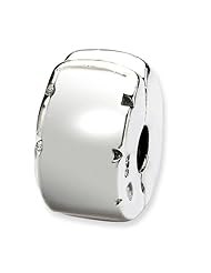 Sterling Silver Reflections Hinged Clip Bead