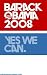 Barack Obama - (Yes We Can Logo) Campaign Poster by Unknown 11.00X17.00. Art Poster Print