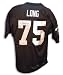 Howie Long Autographed Oakland Raiders Throwback Black Jersey
