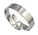 iWenSheng Women Fashion Adjustable Upper Hand Arm Bangle Cuff Bracelet Silver Tone