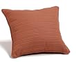 Oxford Garden 15-Inch Square Throw Pillow, Dupione Papaya