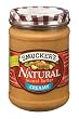 Smucker's Natural Creamy Peanut Butter - 16 oz Glass Jar