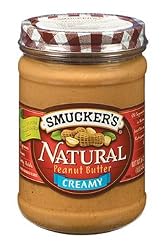 Smucker's Natural Creamy Peanut Butter - 16 oz Glass Jar