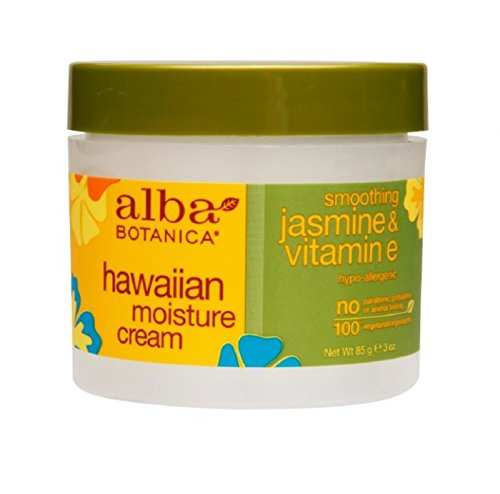 Alba Botanica Hawaiian Moisture Cream Jasmine and Vitamin E - 3 oz - pack of 1