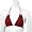 Florida State Seminoles (FSU) Garnet First String Bikini Top