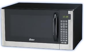 Oster Ogg61403 1-25-cubic-feet Microwave Oven Stainless Steel from Oster