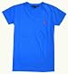 Ralph Lauren Sport Womens V-Neck Pony Logo T-Shirt