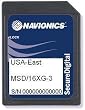 Navionics 16XG-3 USA East Chart on MicroSD/SD