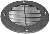 Louvered Vent Cover Hole 4 in.