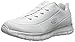 Skechers Sport Women's Elite Class Fashion Sneaker,White/Silver,7 XW US