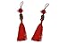 The Fortune Tassel Red Chinese Knot 3 Coin Emperor Tassel Bring the 3 Heavenly Blessings to your home with the 3 Coin Chinese Knot Tassel.