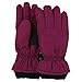 Urban Boundaries Womens/Girls Warm Winter Waterproof Thinsulate Snow Gloves (Maroon, Medium)