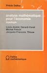 Analyse math�matique pour l'�conomie