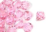 2lb of 20 Carat Pink Acrylic Diamonds - Big Diamonds Big Bling