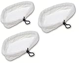 Microfibre Cloths Universal Cleaning Pads compatible with X5 and Vax S2 Steam Mops (Pack of 3)
