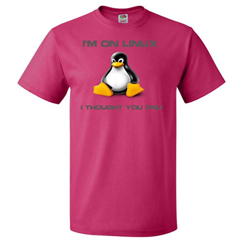 Inktastic I'm On Linux T-Shirt