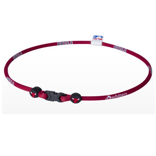 Phiten Chicago Bulls Titanium Necklace X30 18-In