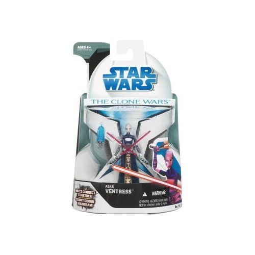 Star Wars Clone Wars Action Figure No. 15 Asajj Ventress