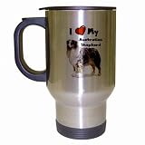 I Love My Australian Shepherd Travel Mug