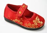 Toddlers Infant Chinese Mary Janes Satin Japanese Shoes