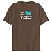 T-Shirt Brown  In The Usa It Is Spoken In Ladino  Languaje
