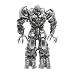 Transformers 2: Revenge of the Fallen Keychain Megatron