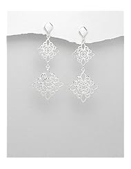 Earrings In 92.5 Sterling Silver