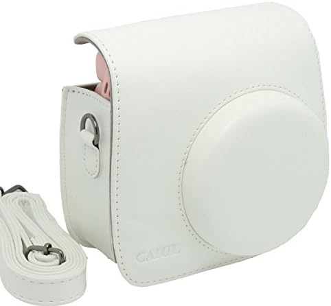 Fujifilm Instax Mini 8 Instant Camera Accessory Bundles Set (Included: White Mini 8 Vintage Case Bag/ Instax Mini Book Album/ Rabbit Design Mini 8 Close-Up Lens(Self-Portrait Mirror)/ Colorful Close-Up Lens For Mini 8/ Wall Decor Hanging Frame/ 3 Inch Photo Frame/ Colorful Decor Sticker Borders)