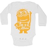 One in a Minion Kids Funny Boys Girls Onesie Bodysuits Funny Threadz Kids