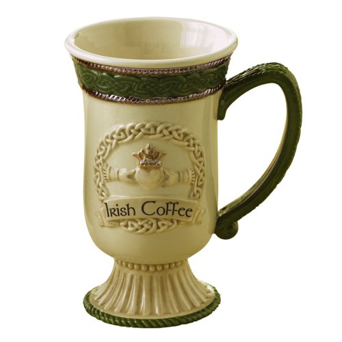 Grasslands Road Celebrating HeritageFriendship Loyalty Love Celtic Knot Claddagh Symbol Irish Coffee Mug On Sale
