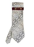 Phat Farm - Phat Farm Black and Silver Squiggles Tie