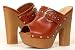 Wedges CLOGS MULES Platforms Women's Beige Shoes