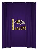 NFL Baltimore Ravens Shower Curtain