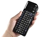 OrientEX Portable Mini 2.4GHz Wireless Keyboard with Mouse Touchpad Laser Pointer & Backlit for PC TV PAD HTPC PS3 XBOX360- Black