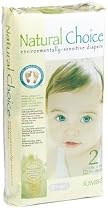 Natural Choice environmentally-sensitive Diapers, Small/Medium Size 2, 12-18 Pounds (240-Count Diapers)