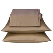300-Thread-Count Deep Pocket Pillowcase Set of 2 - Tan