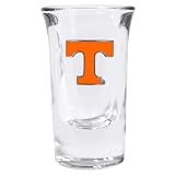Set of 2 Tennessee Volunteers Fluted Shot Glass - NCAA College Athletics - Fan Shop