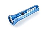 ACDelco AC322 1 Watt LED Flashlight with 3AAA Alkaline Batteries and Holster, Blue