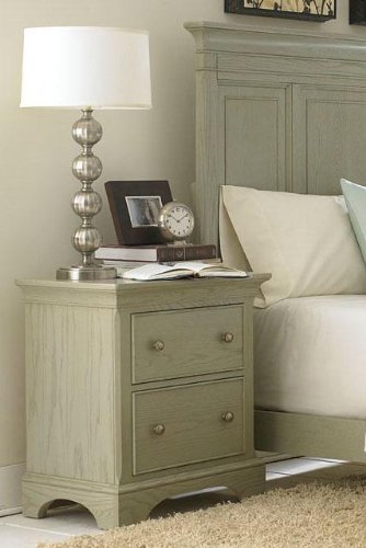 Sage American Drew Ashby Park 2 Drawer Nightstand Sage American Drew Ashby Park 2 Drawer Nightstand