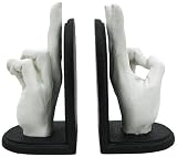 Vitruvian Collection Peace Hand Bookends Book Ends