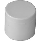 Genova Products 30155CP 1/2-Inch PVC Pipe Cap, Slip - 10 Pack