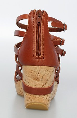 80%20 The Layla Gladiator Wedge in Luggage,Shoes for Women from 80%20