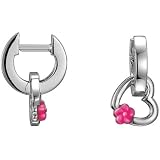 Esprit Kinder Creolen 925 Sterlingsilber flower heart pink S.ESCO90619B silber Esprit Kinder Creolen 925 Sterlingsilber flower heart pink S.ESCO90619B Creole