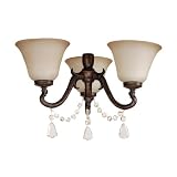 Ellington CK(ASF)-3ABZ Three-Light Ceiling Fan Light Kit for Ashfield Fan, Aged Bronze