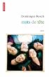Mots de t�te