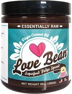 Love Bean: Raw Organic Fudge Spread 8 Oz (6 Pack)